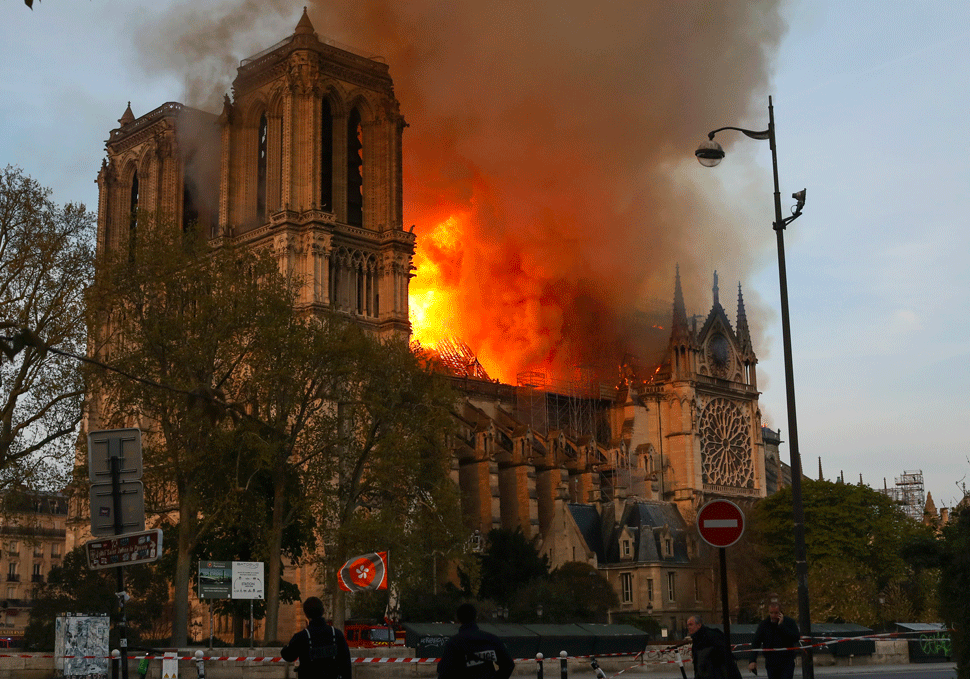 Incendie Notre Dame