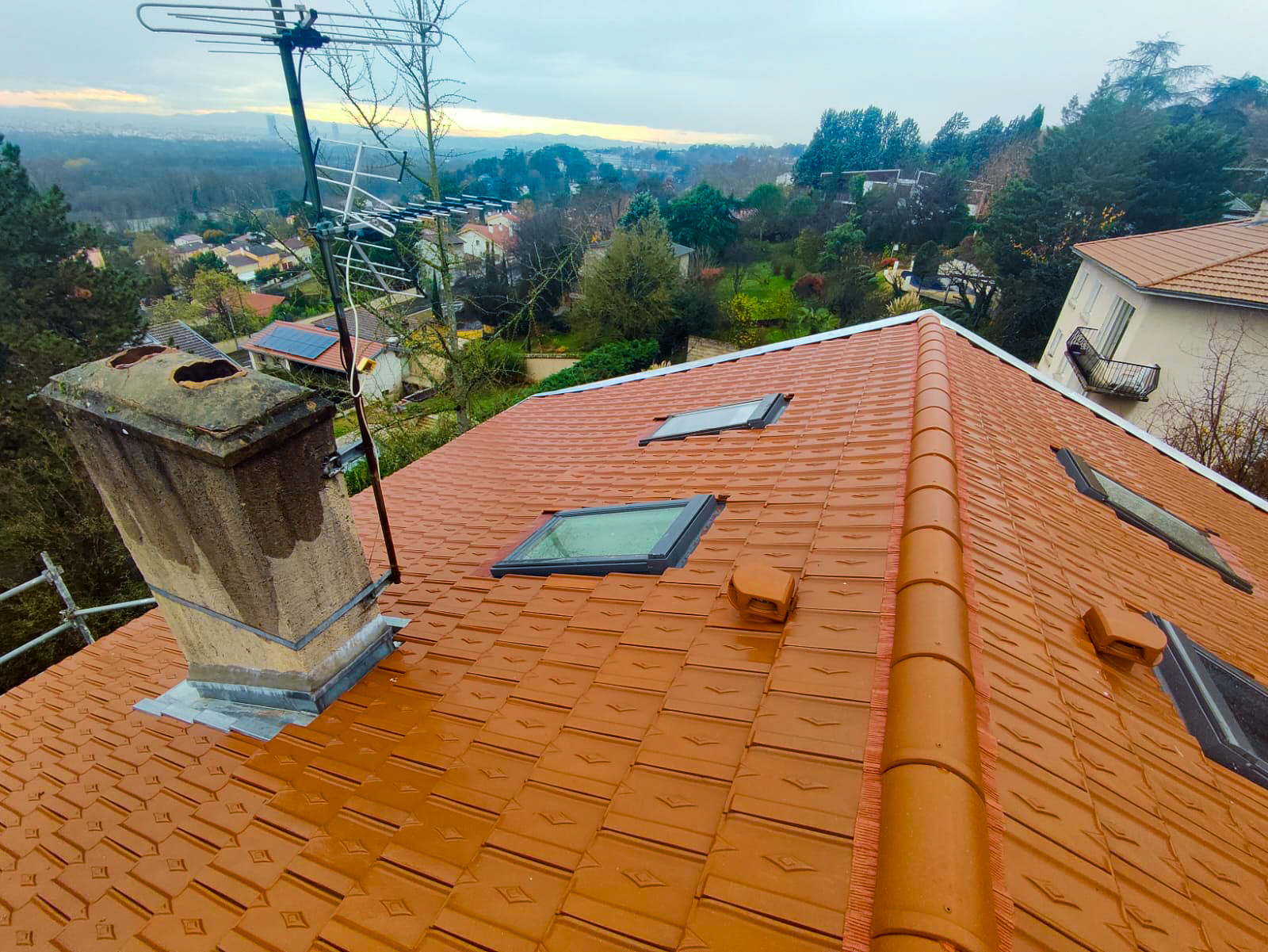 Travaux velux